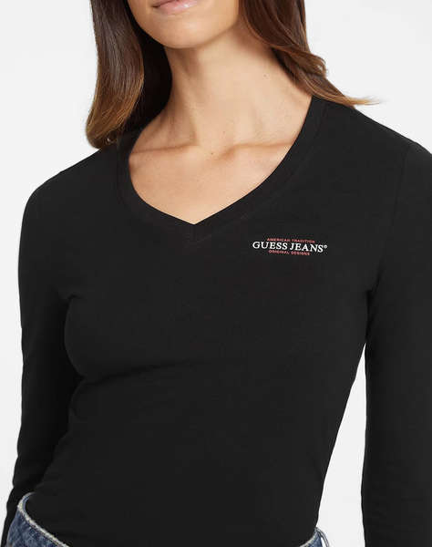 GUESS JEANS GJ LS VN SLIM MINI AMERICA TEE BLUZA DE DAMA