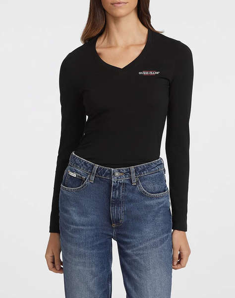 GUESS JEANS GJ LS VN SLIM MINI AMERICA TEE BLUZA DE DAMA