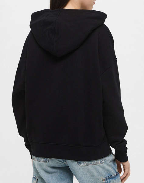 GUESS JEANS GJ OVER HOOD EMBRO SWEATSHIRT BLUZA DE DAMA