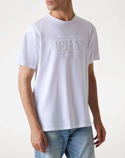GUESS SS BSC GUESS EMBOSSED LOGO TEE BLUZA DE BARBATI