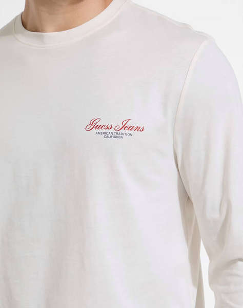 GUESS JEANS GJ CN LS REG PRINT ON SLEEVE BLUZA DE BARBATI