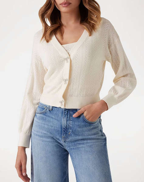 GUESS LS VN LYLA CARDI SWTR CARDIGAN DE DAMA