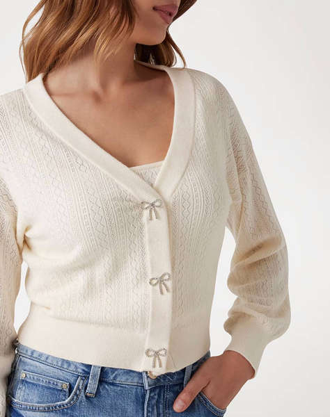 GUESS LS VN LYLA CARDI SWTR CARDIGAN DE DAMA