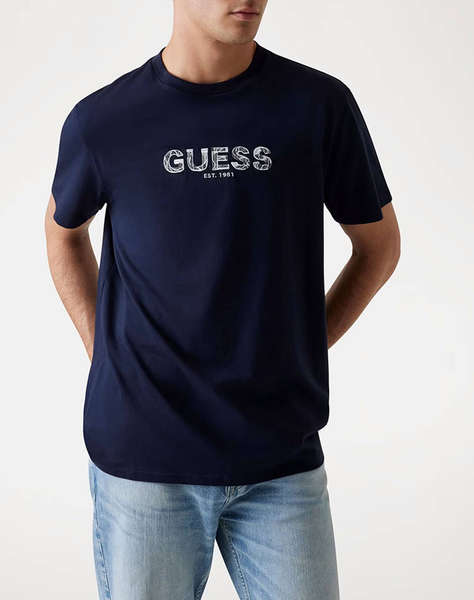 GUESS SS BSC GUESS EMBROIDERY LOGO BLUZA DE BARBATI