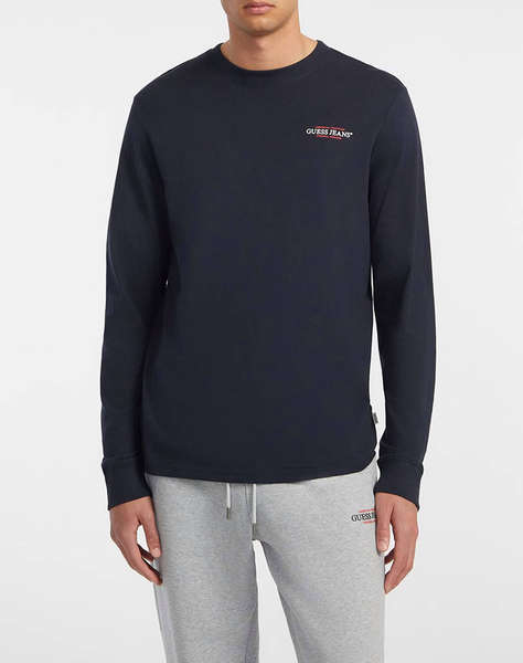 GUESS JEANS GJ LS CN SLIM AMERICAN TR TEE BLUZA DE BARBATI