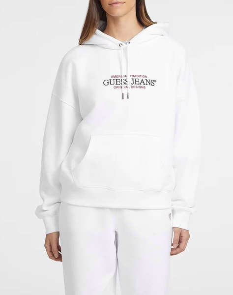 GUESS JEANS GJ HOOD OS AMERICAN TR SWEAT BLUZA DE DAMA