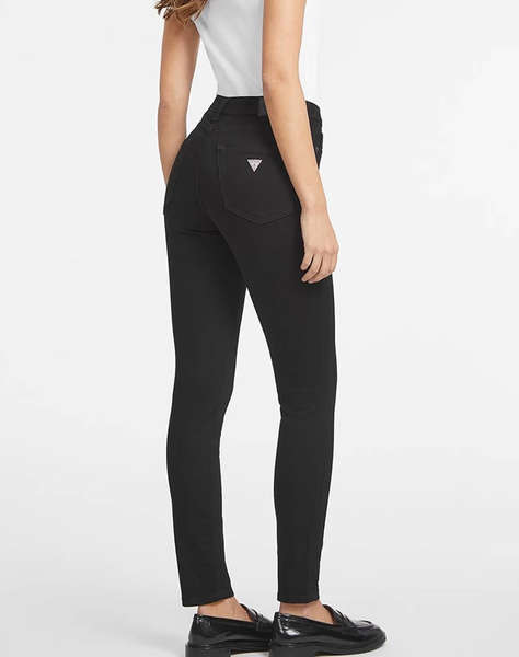 GUESS JEANS GJ G05 HIGH RISE SKI - ECO RECY CO HAJAR SS BLACK PANTALONI DE DAMA