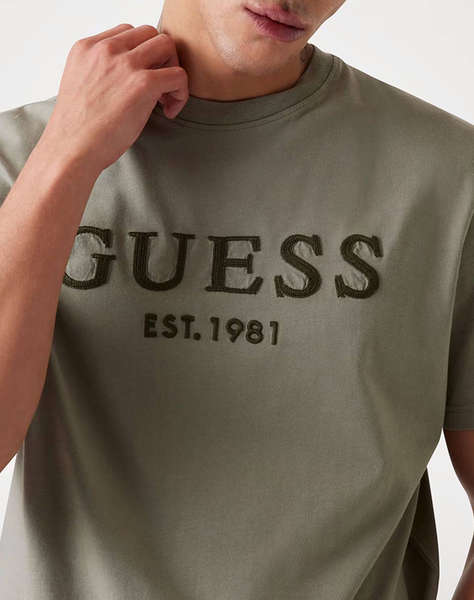 GUESS SS CN GUESS BOX LOGO TEE BLUZA DE BARBATI