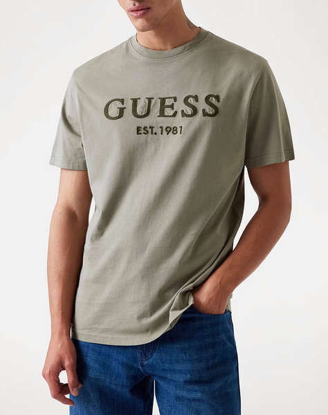 GUESS SS CN GUESS BOX LOGO TEE BLUZA DE BARBATI