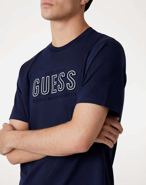 GUESS SS BSC GUESS EMBOSSED LOGO TEE BLUZA DE BARBATI