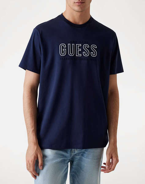 GUESS SS BSC GUESS EMBOSSED LOGO TEE BLUZA DE BARBATI