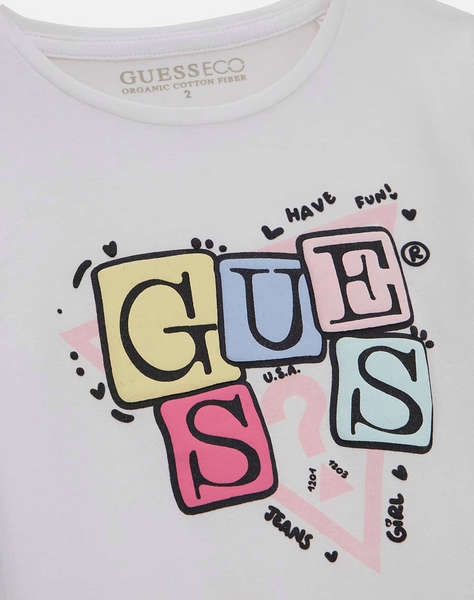 GUESS LS T-SHIRT BLUZA DE COPII GIRL