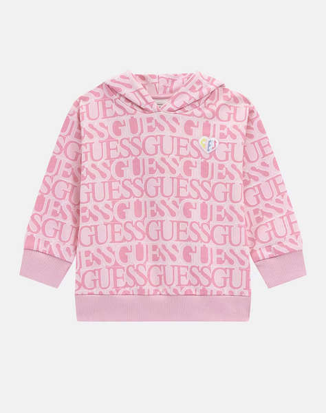 GUESS HOODED LS ACTIVE TOP BLUZA DE COPII GIRL