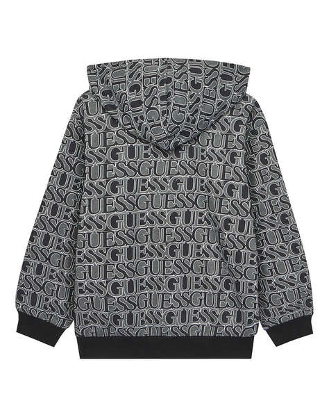 GUESS OVERSIZE HOODED LS ACTIVE TOP BLUZA DE COPII GIRL