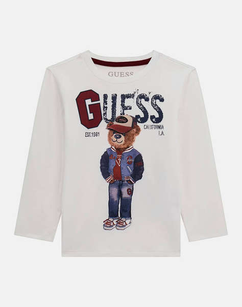 GUESS LS T-SHIRT BLUZA DE COPII BOY