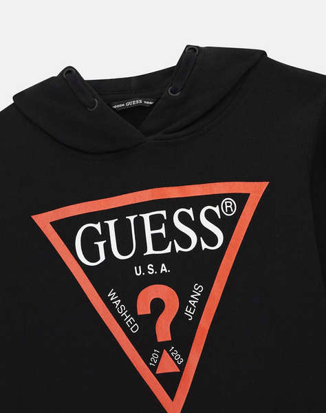 GUESS HOODED FLEECE_CORE BLUZA DE COPII BOY