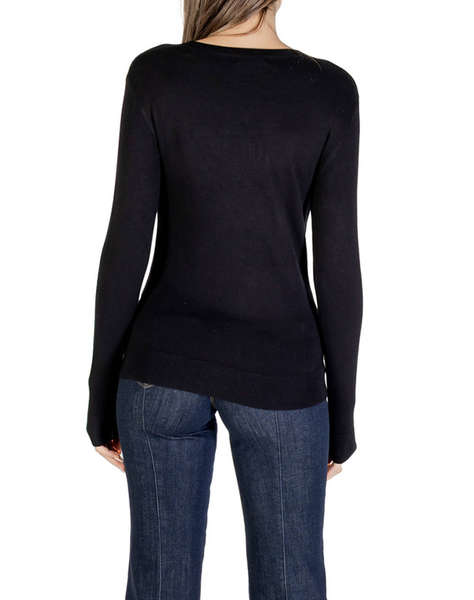 GUESS LS CN KIARA TRIANGLE LOGO SWTR BLUZA TRICOTATA DE DAMA