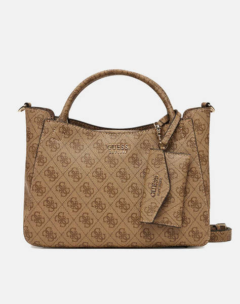 GUESS BRENTON SML GIRLFRIEND SATCHEL GEANTA DE DAMA (Dimensiuni: 28 x 19 x 10cm.)