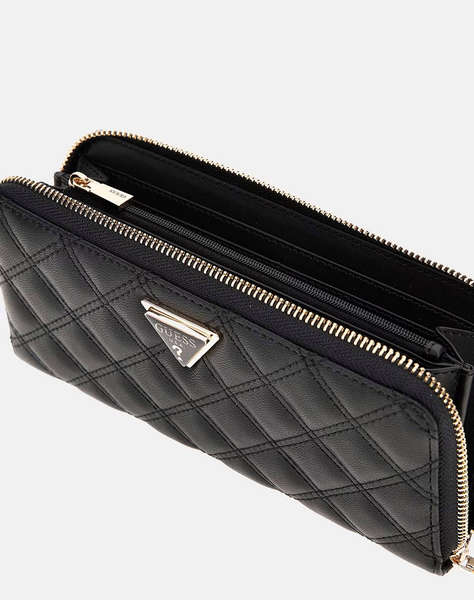 GUESS GIULLY II SLG LARGE ZIP AROUND PORTOFEL DE DAMA (Dimensiuni: 21 x 10 x 2cm.)