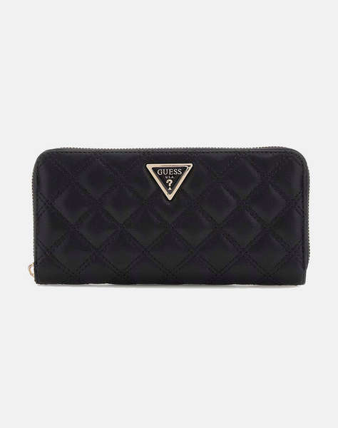 GUESS GIULLY II SLG LARGE ZIP AROUND PORTOFEL DE DAMA (Dimensiuni: 21 x 10 x 2cm.)