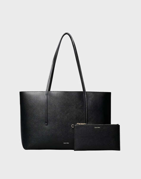 CALVIN KLEIN JEANS FOIL LOGO TOTE W/POUCH (Dimensiuni: 40 x 28 x 12cm.)