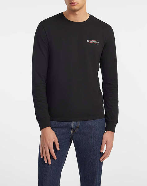 GUESS JEANS GJ LS CN SLIM AMERICAN TR TEE BLUZA DE BARBATI