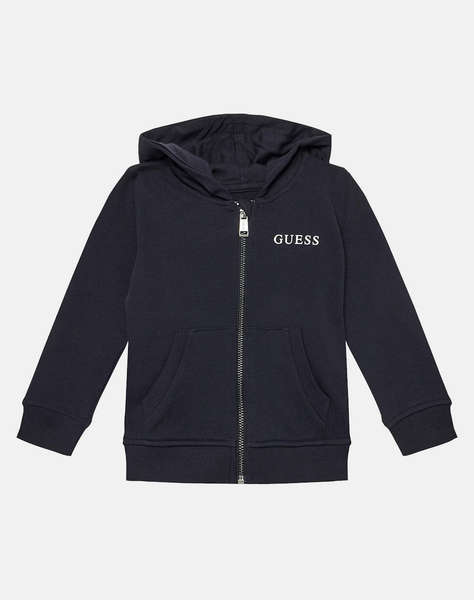 GUESS ZIP UP HOODED ACTIVE TOP BLUZA DE COPII BOY