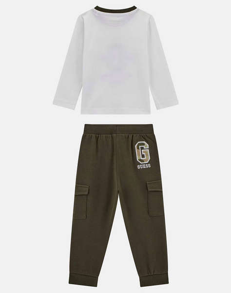 GUESS SET LS T-SHIRT + CARGO JOGGER SET DE COPII BOY