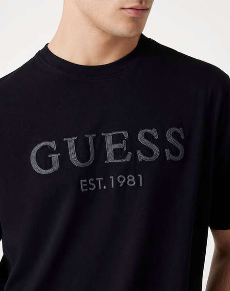 GUESS SS CN GUESS BOX LOGO TEE BLUZA DE BARBATI