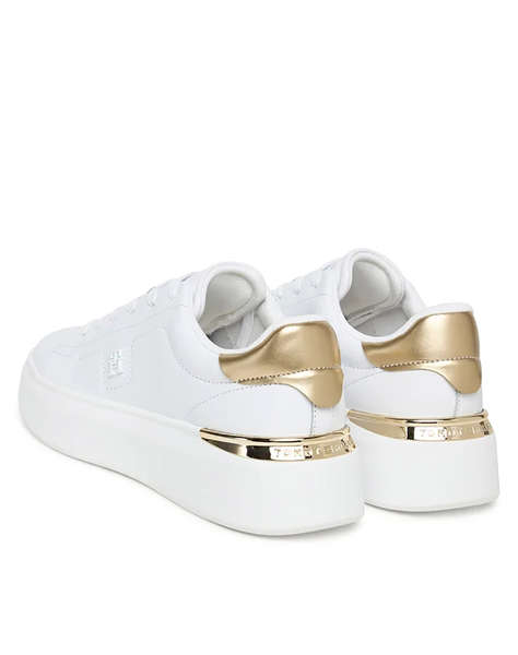 TOMMY HILFIGER CHIC PLATFORM SNEAKER GOLD