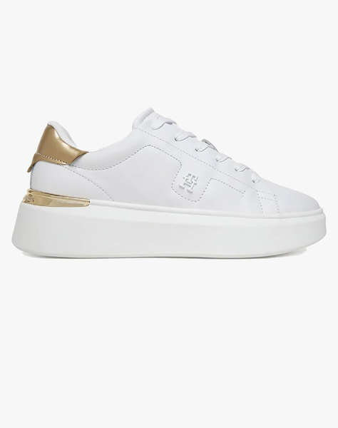 TOMMY HILFIGER CHIC PLATFORM SNEAKER GOLD