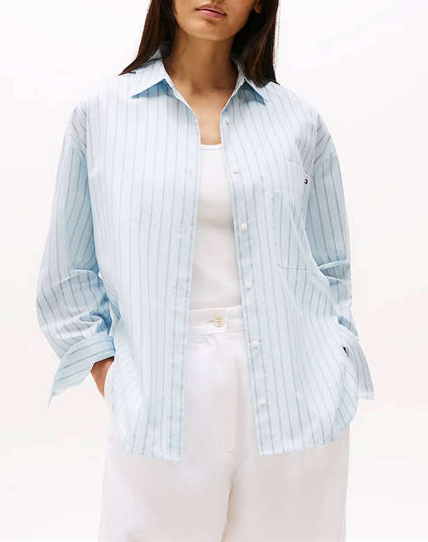 TOMMY HILFIGER ESS POPLIN NEW EASY SHIRT