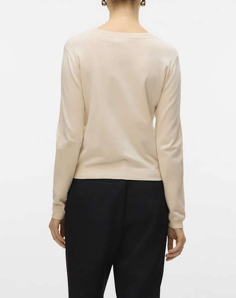VERO MODA VMGLORY PEARL LS O-NECK PULLOVER BOO