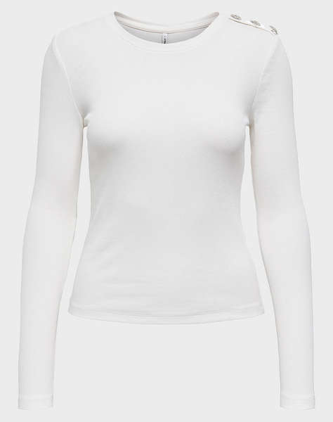 ONLY ONLCHECKIE LIFE L/S TOP BOX JRS