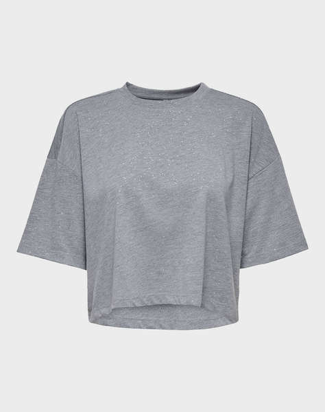 ONLY ONLMELLE S/S GLITTER TOP JRS