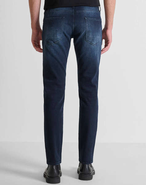 ANTONY MORATO MMDT00282FA7506011W02123 MIN OF 10 JEANS KURT COMFORT TAPERED FIT IN ICONIC BLUE OD DENIM PANTALONI DE BARBATI