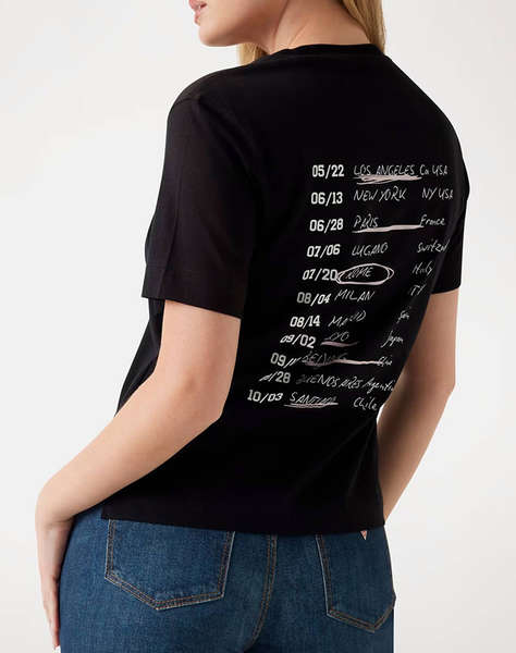 GUESS CN SL GUESS TOUR DATES TEE BLUZA DE DAMA