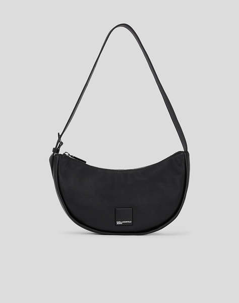 KARL LAGERFELD JEANS KLJ BOX LOGO SOFT HALFMOON BAG