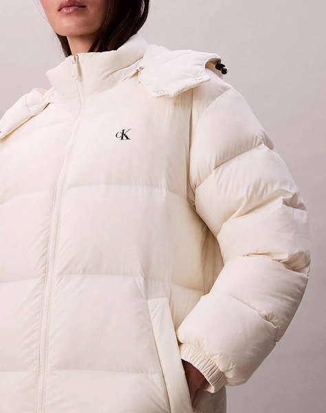 CALVIN KLEIN JEANS ESSENTIAL MIDWEIGHT LONG PUFFER