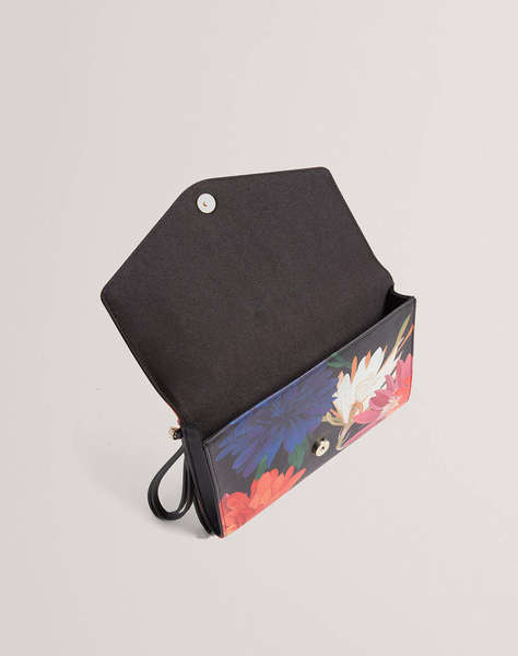 TED BAKER AMARSAY Printed Dahlia Icon Envelope Pouch (Dimensiuni: 26 x 18.5 x 3cm.)