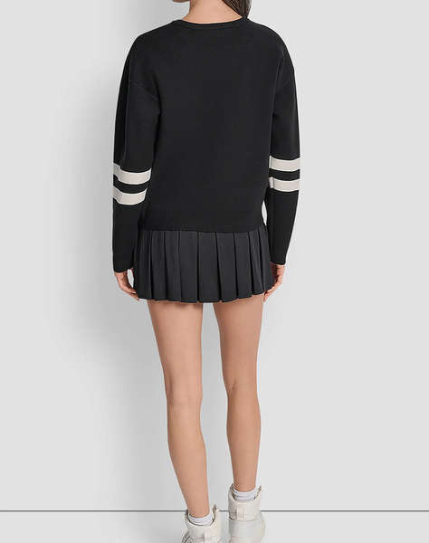 DKNY DP5R0749 LOGO PULOVER CU MANECA LUNGA DKNY