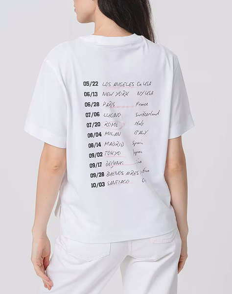 GUESS CN SL GUESS TOUR DATES TEE BLUZA DE DAMA