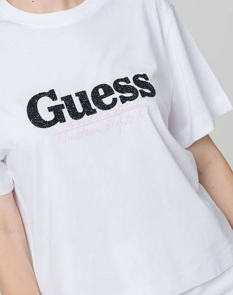 GUESS CN SL GUESS TOUR DATES TEE BLUZA DE DAMA
