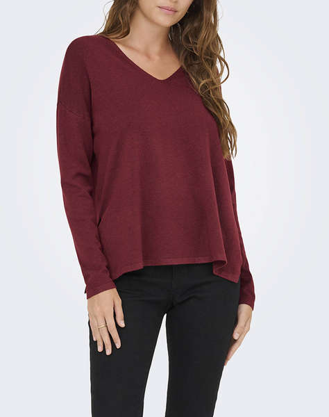 ONLY ONLAMALIO LIFE LS V-NECK KNT