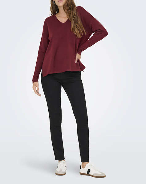 ONLY ONLAMALIO LIFE LS V-NECK KNT