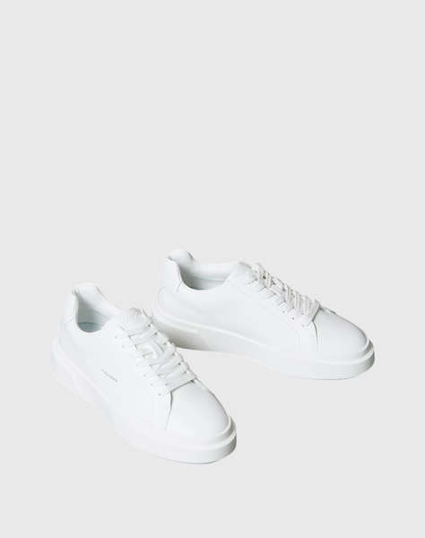 CALVIN KLEIN JEANS CHUNKY CUPSOLE LACEUP LTH WN