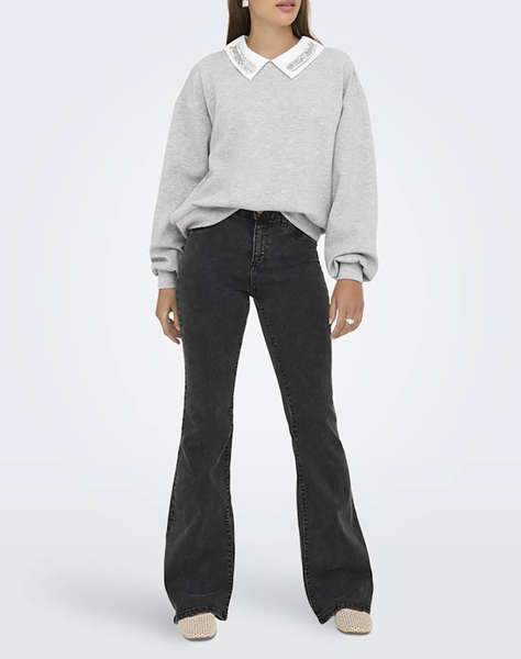 ONLY ONLWILLOW L/S O-NECK EMB. UB SWT