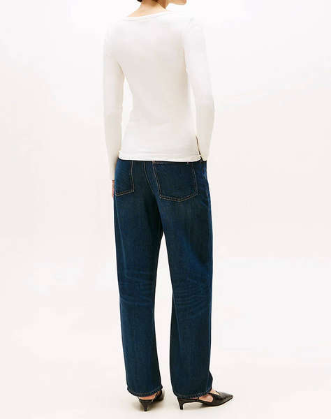 TOMMY HILFIGER SLIM 5X2 RIB BOAT-NK LS