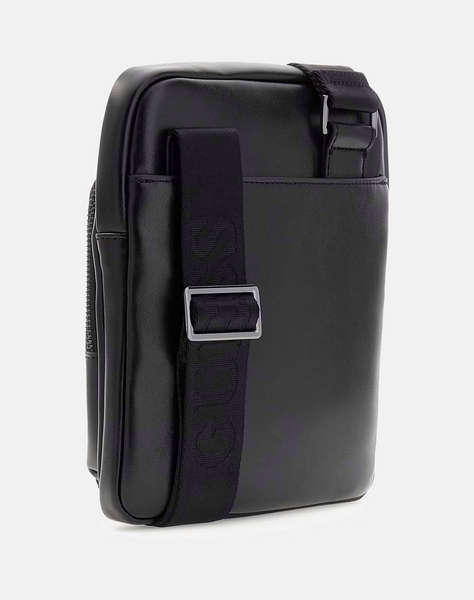 GUESS BOSTON CROSSBODY FLAT GEANTA DE BARBATI (Dimensiuni: 19 x 23 x 2cm.)