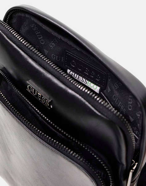 GUESS BOSTON CROSSBODY FLAT GEANTA DE BARBATI (Dimensiuni: 19 x 23 x 2cm.)